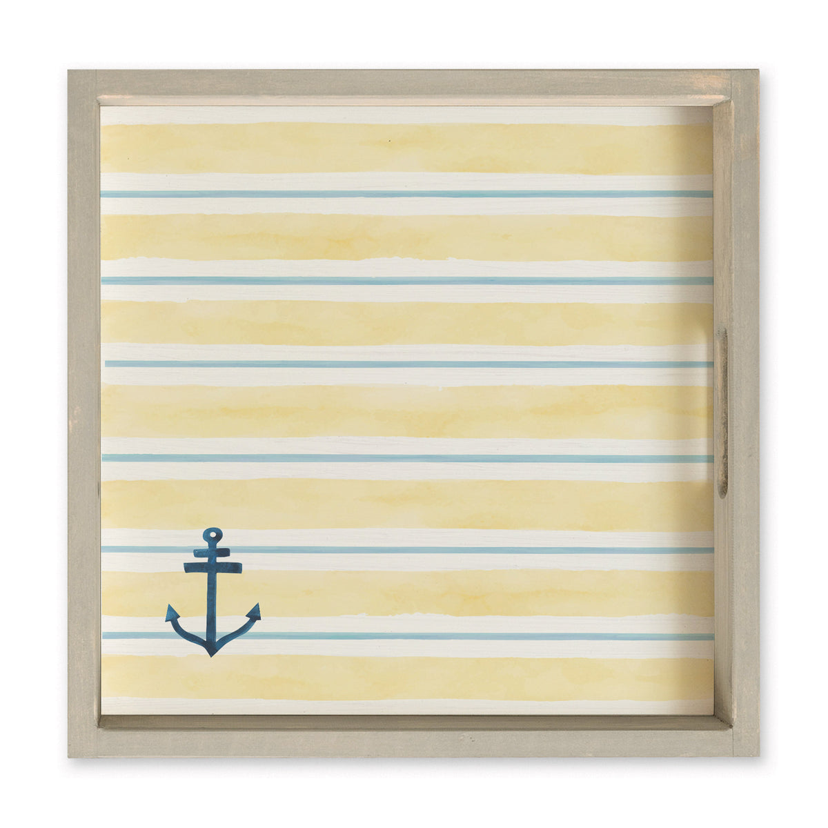 Anchor Stripe Serving Tray