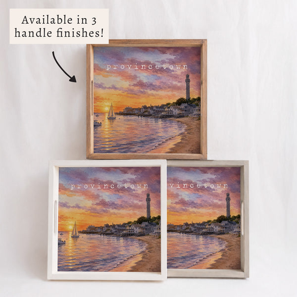 Provincetown Seascape Serving Tray