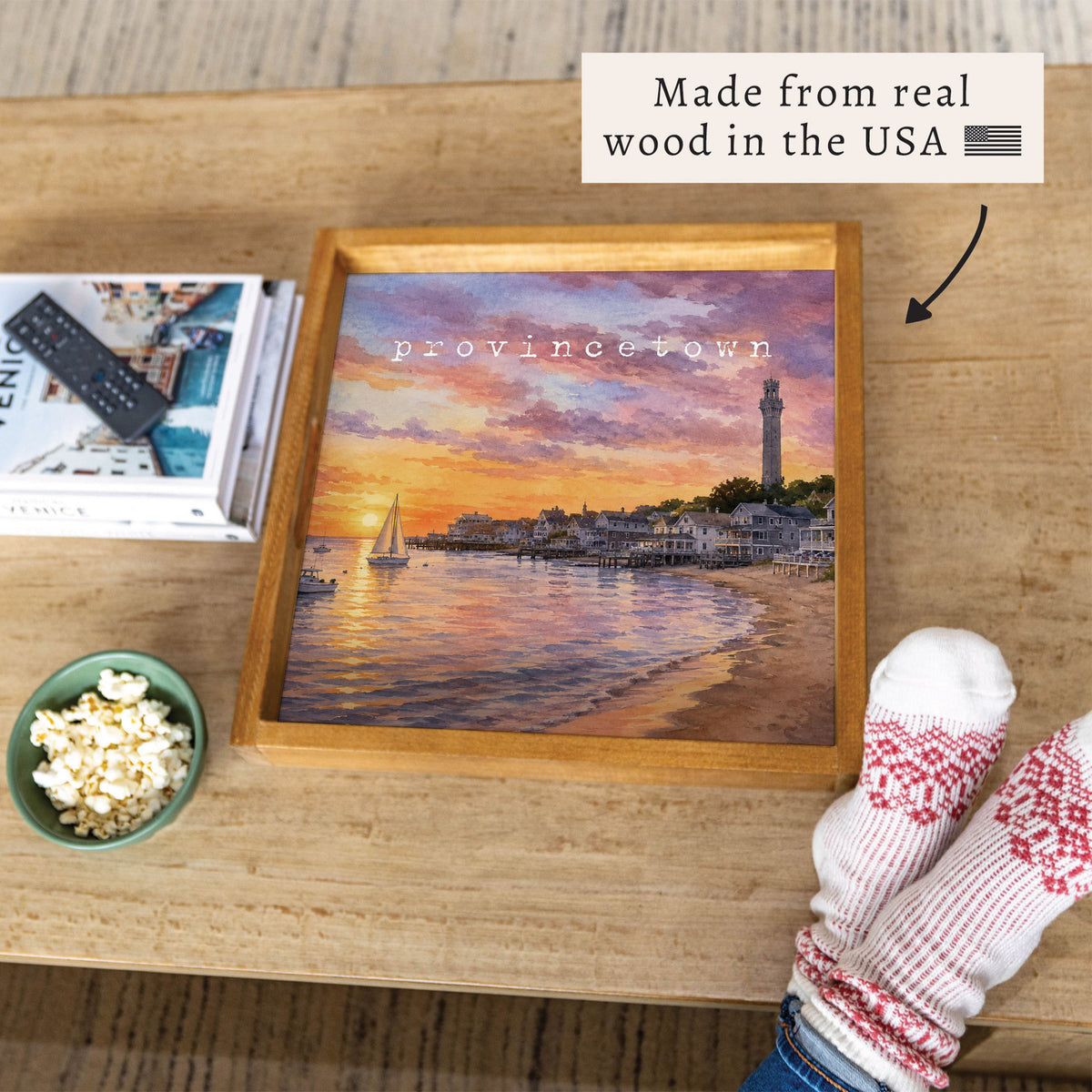 Provincetown Seascape Serving Tray