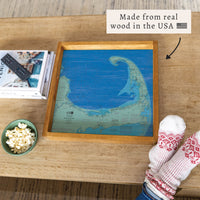 Cape Cod Chart Map Serving Tray