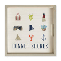 Bonnet Shores Icons Serving Tray
