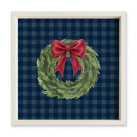 Holiday Wreath Serving Tray