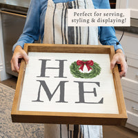 Holiday Home Serving Tray