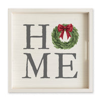 Holiday Home Serving Tray