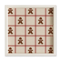 Gingerbread Man Serving Tray