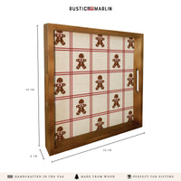 Gingerbread Man Serving Tray