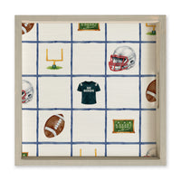 Birds Football Icons Serving Tray