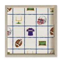 Minnesota Football Icons Serving Tray