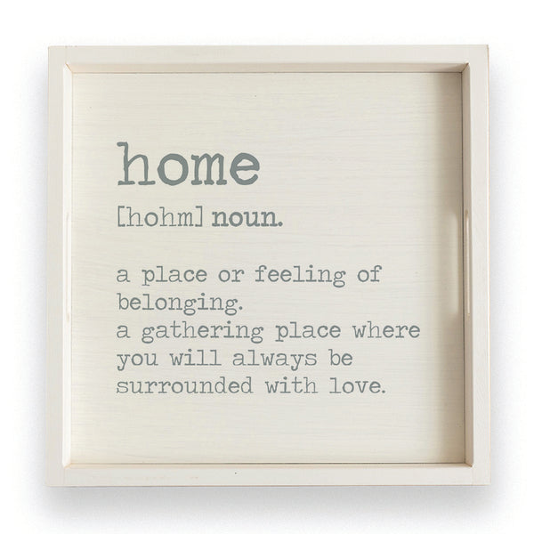 Home Definition Serving Tray