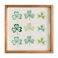 Shamrocks Serving Tray