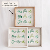 Shamrocks Serving Tray