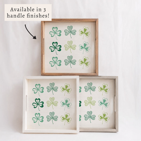 Shamrocks Serving Tray