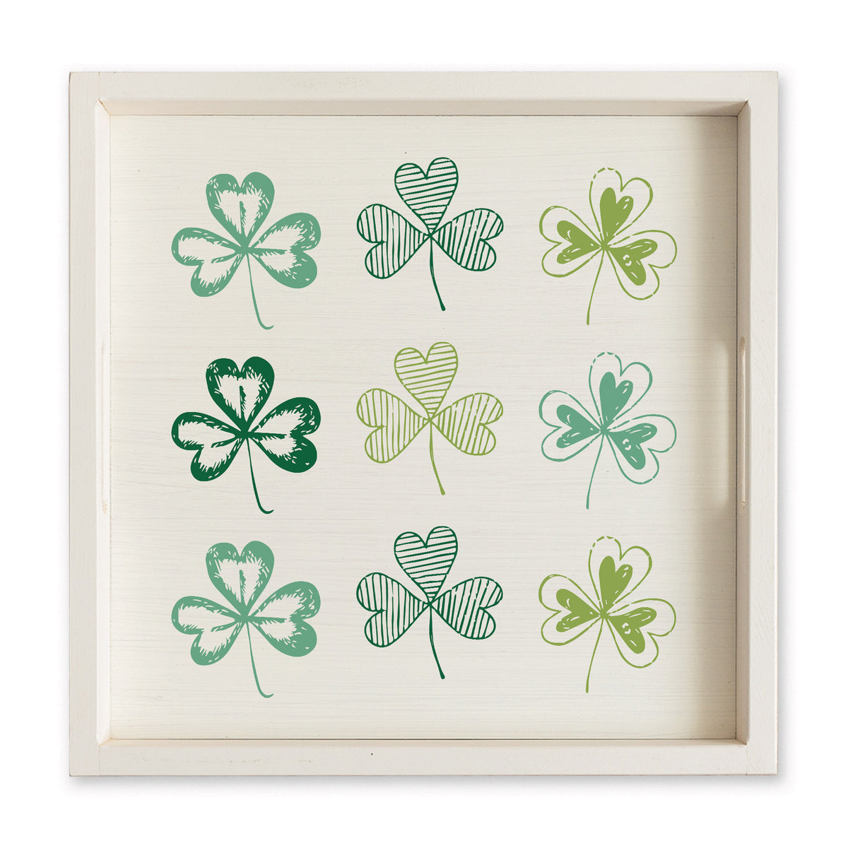 Shamrocks Serving Tray