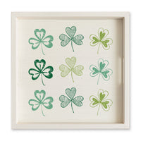 Shamrocks Serving Tray