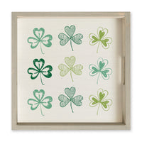 Shamrocks Serving Tray