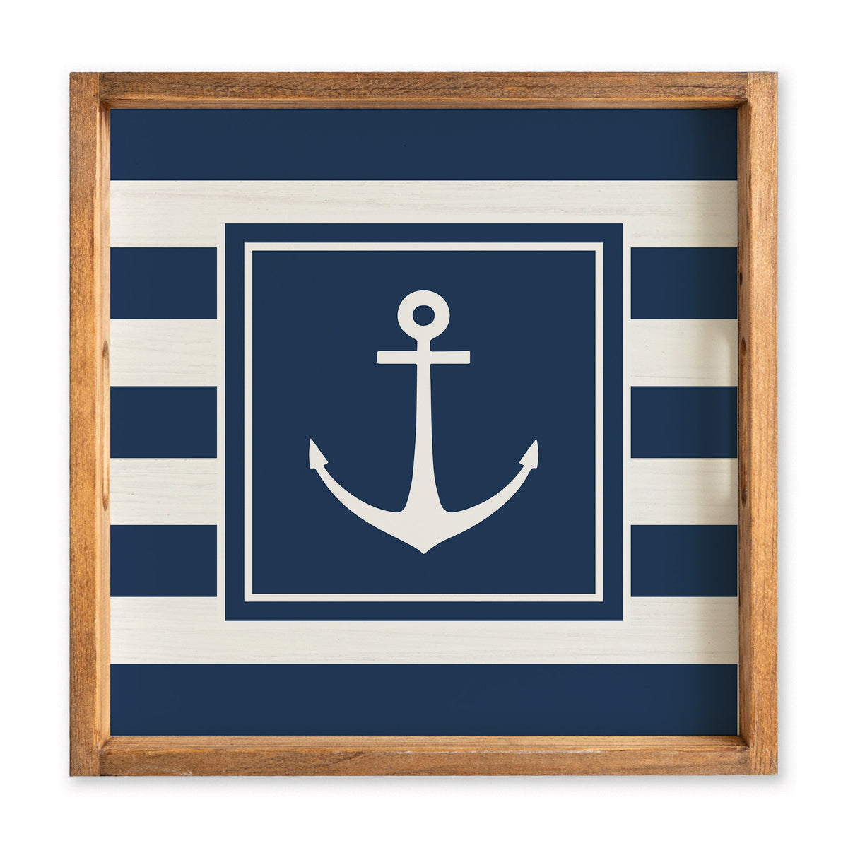 Anchor Stripes Serving Tray