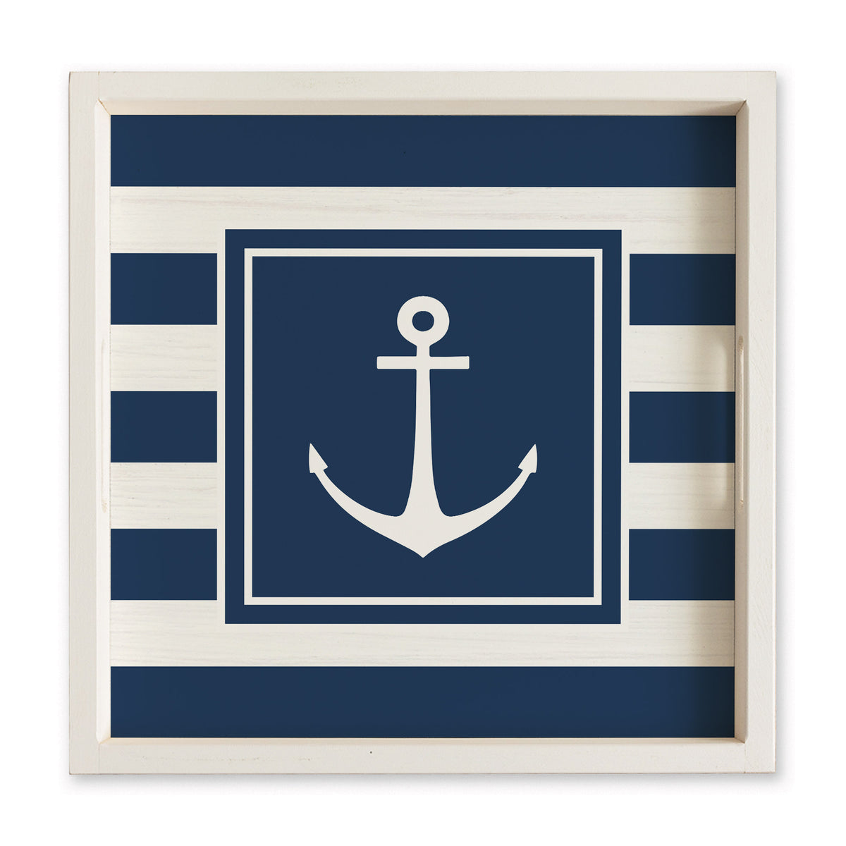 Anchor Stripes Serving Tray