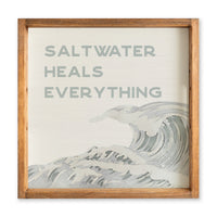 Saltwater Heals Everything Serving Tray