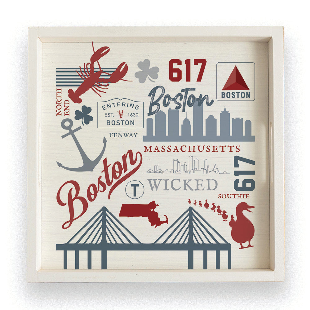 Boston All Things Serving Tray