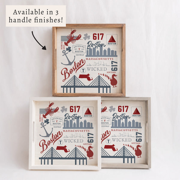 Boston All Things Serving Tray