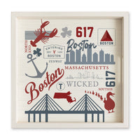 Boston All Things Serving Tray