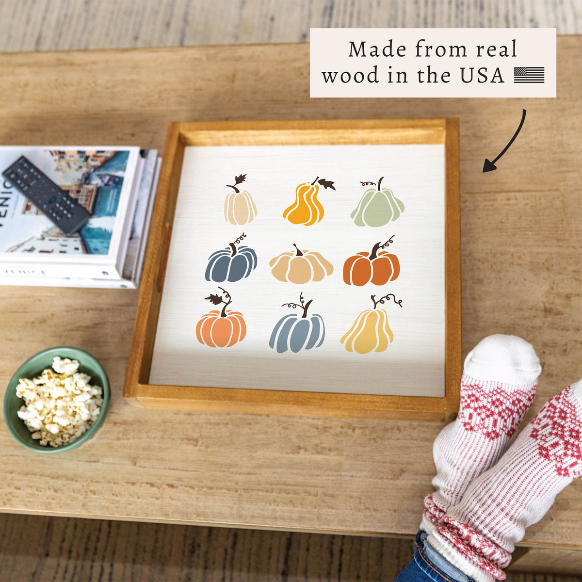 Pumpkin Patch Serving Tray