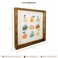 Pumpkin Patch Serving Tray
