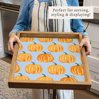Pumpkins Serving Tray