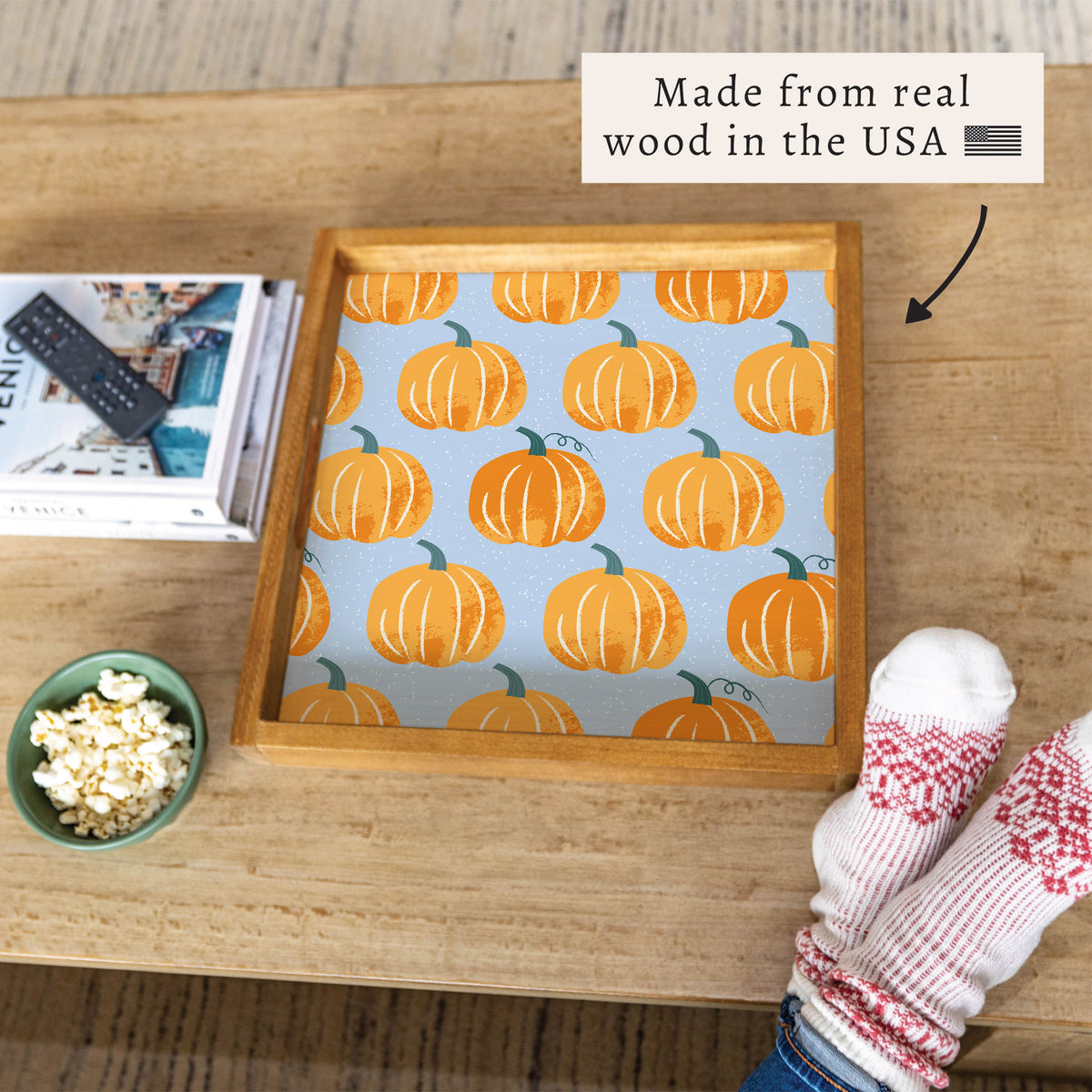 Pumpkins Serving Tray