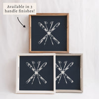 Skis Serving Tray
