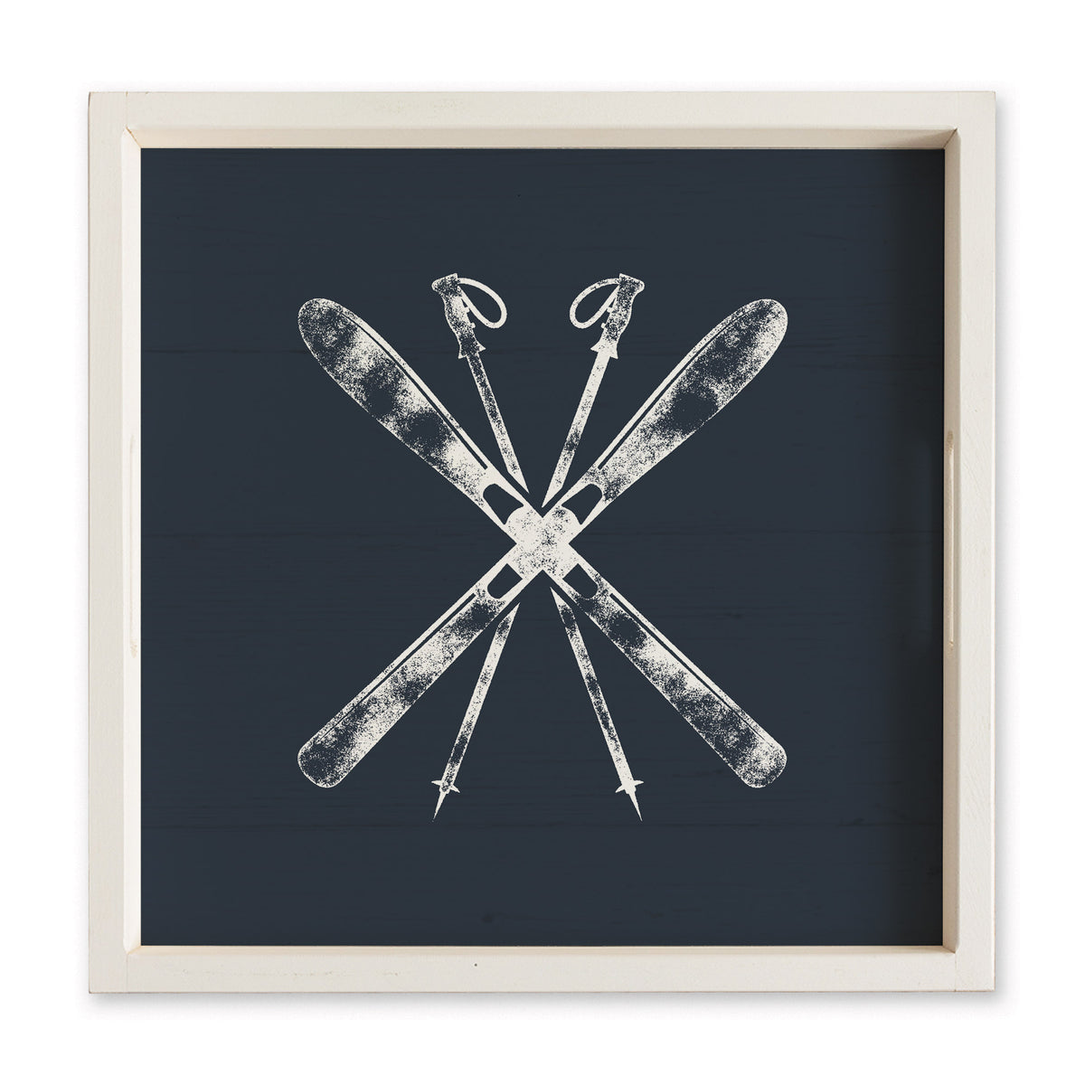 Skis Serving Tray