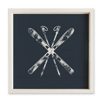 Skis Serving Tray