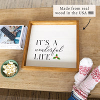 It's a Wonderful Life Serving Tray