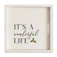 It's a Wonderful Life Serving Tray