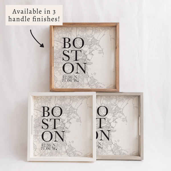 Boston City Grid Serving Tray