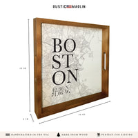 Boston City Grid Serving Tray
