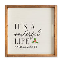 It's a Wonderful Life Personalized Serving Tray