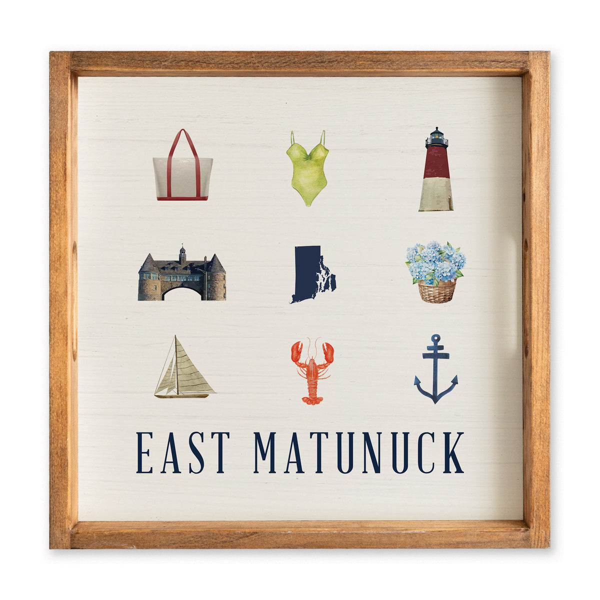 Rhode ISL And Icons Personalized Serving Tray