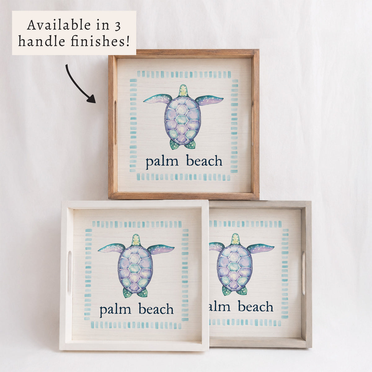 Sea Turtle Personalized Serving Tray