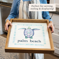 Sea Turtle Personalized Serving Tray