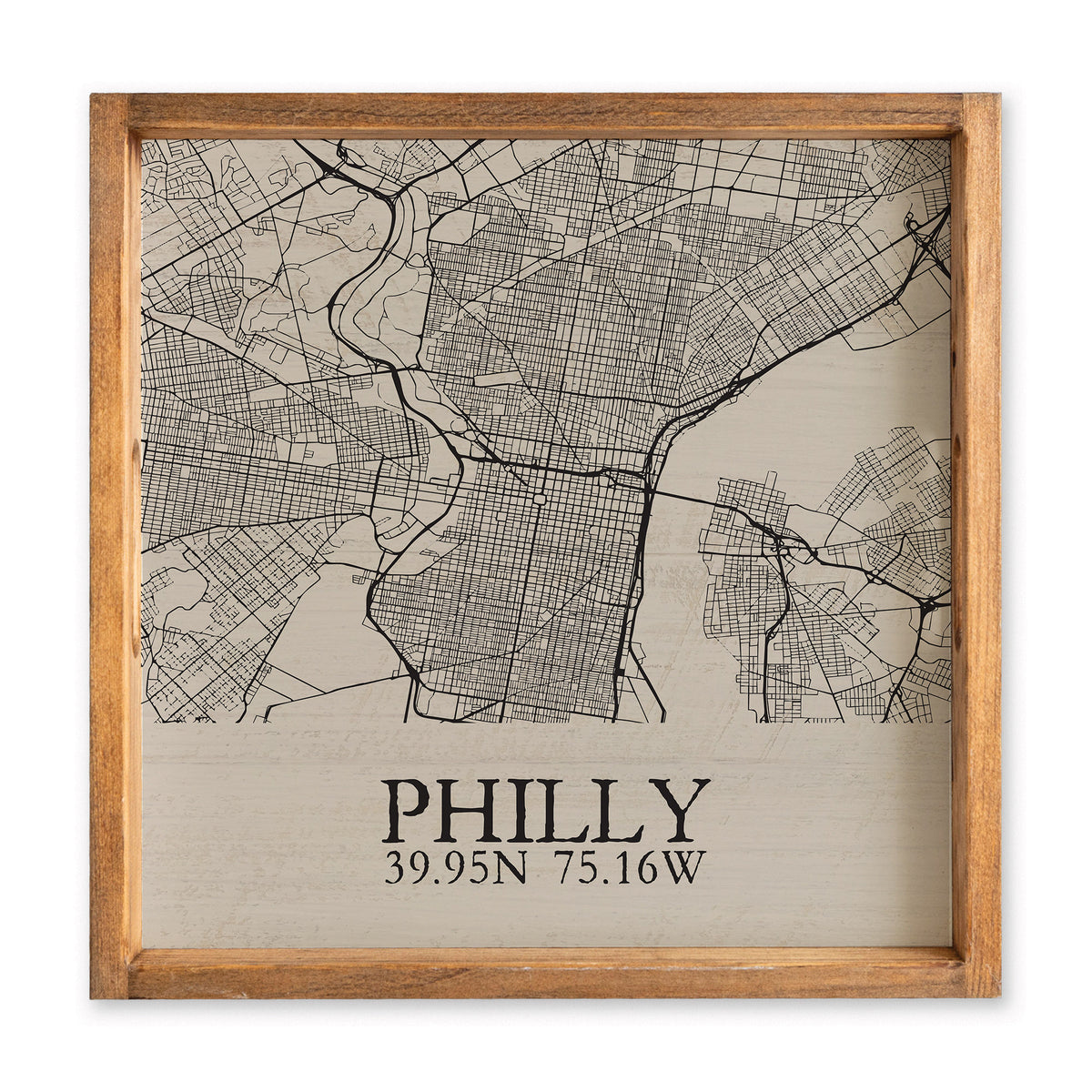 Philly City Grid Serving Tray