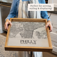 Philly City Grid Serving Tray