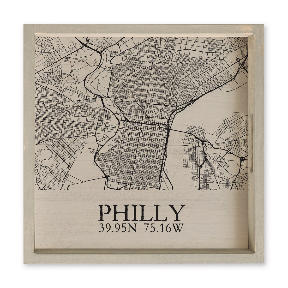 Philly City Grid Serving Tray