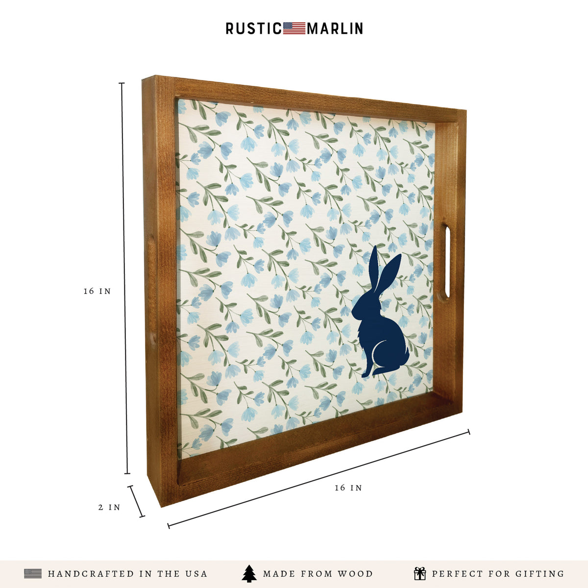 Bluebell Bunny Serving Tray