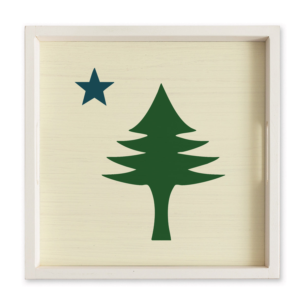 Maine Flag Serving Tray