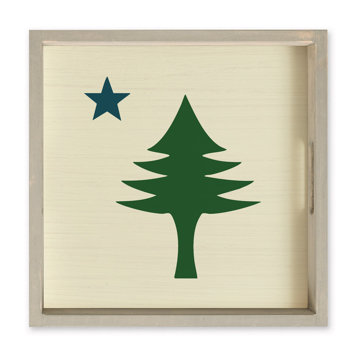 Maine Flag Serving Tray