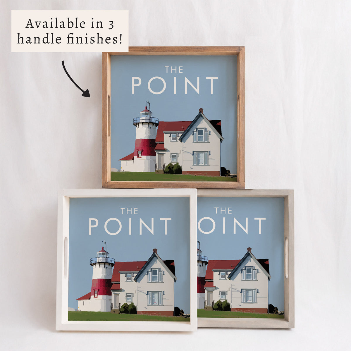 Lighthouse Point Serving Tray