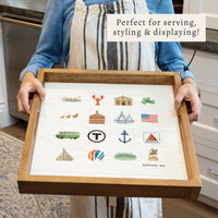 Boston Icons Serving Tray