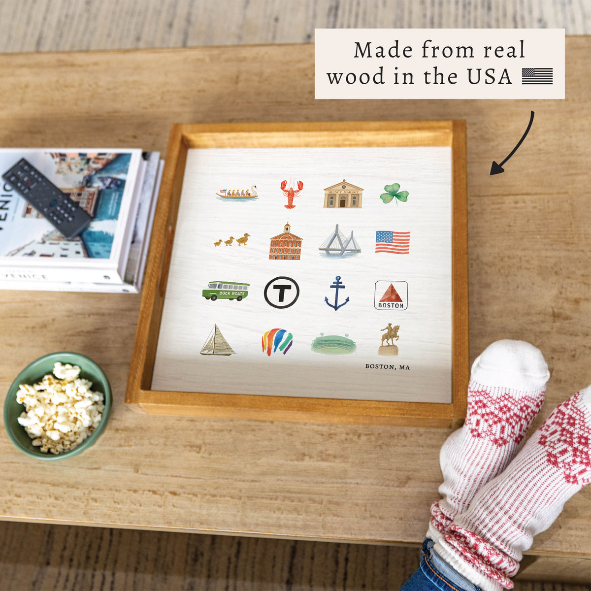Boston Icons Serving Tray