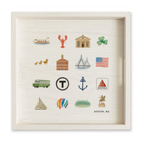 Boston Icons Serving Tray